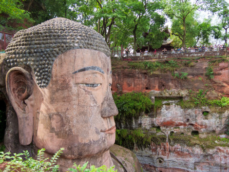 Giant Buddha, Leshan, Cina, 2025